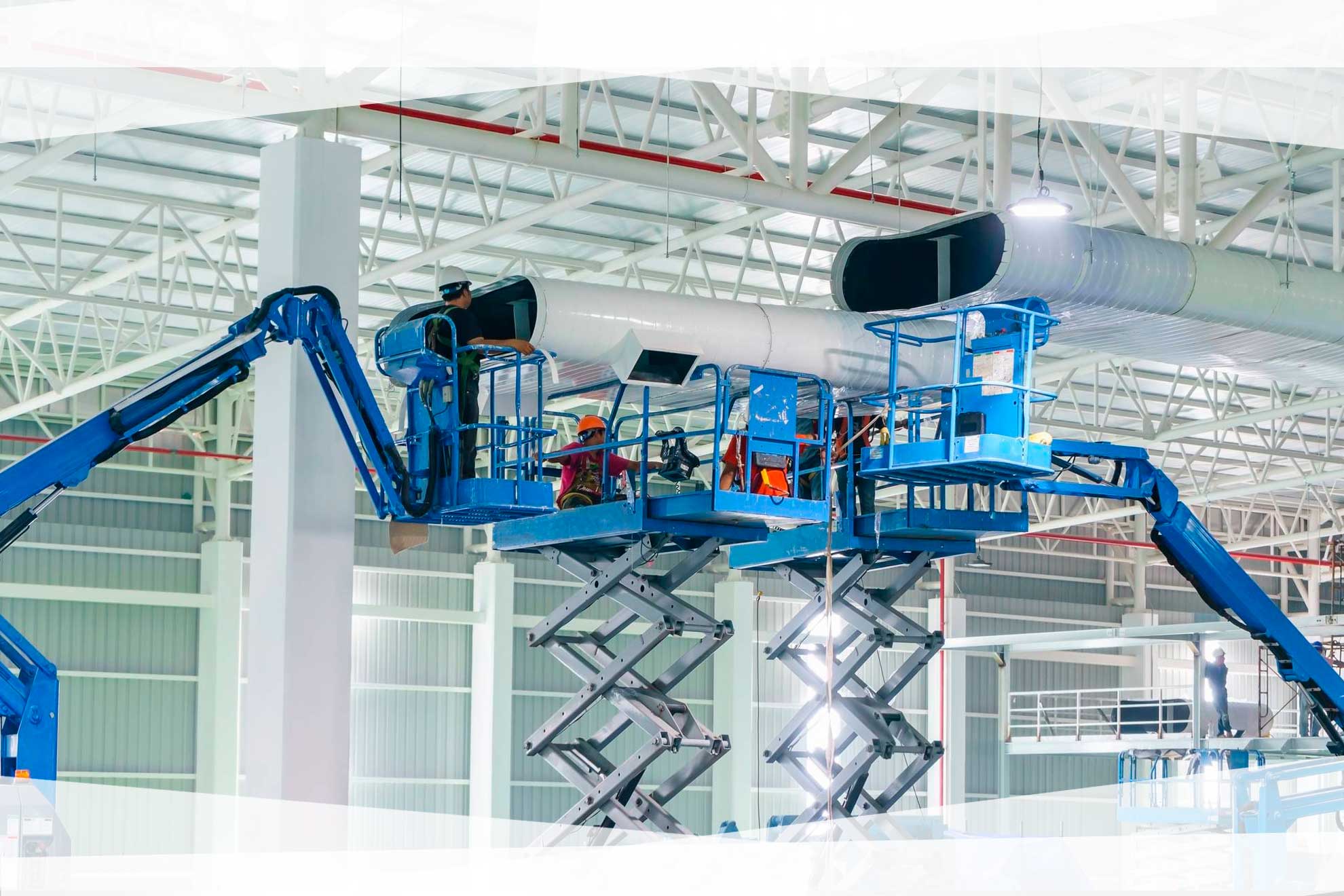 Empresa de instalación de sistemas de ventilación para industria y empresas en Getxo y Leioa